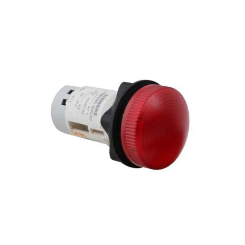 Siemens 24-240 V AC & 24-220V DC Wide Band Compact LED Red Indicating Lamp, 3SB5235-6HC14