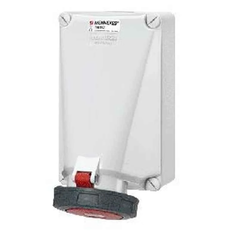Mennekes 143 X-CONTACT 125 A Wall Mounted Receptacle 5p 400V