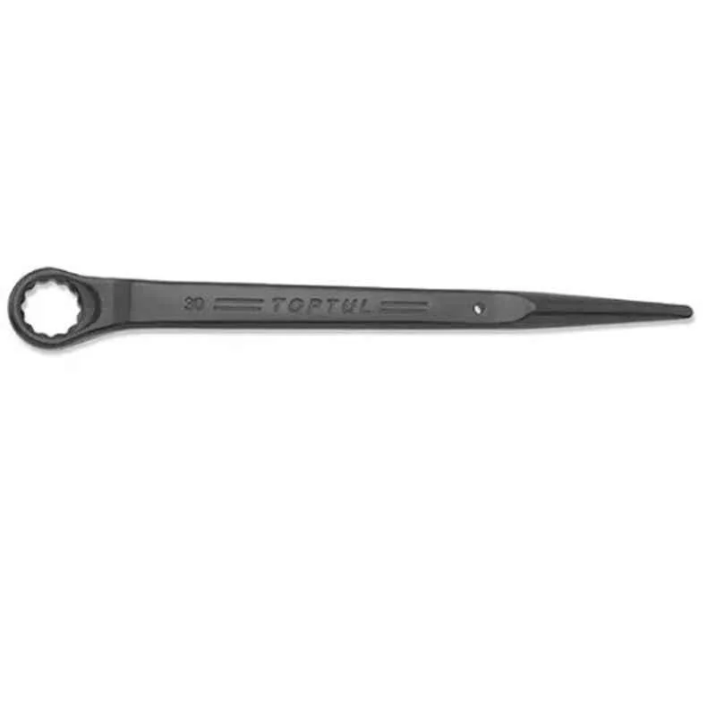 Toptul 22mm 45 deg Offset Single Ring Wrench, AAAS2222