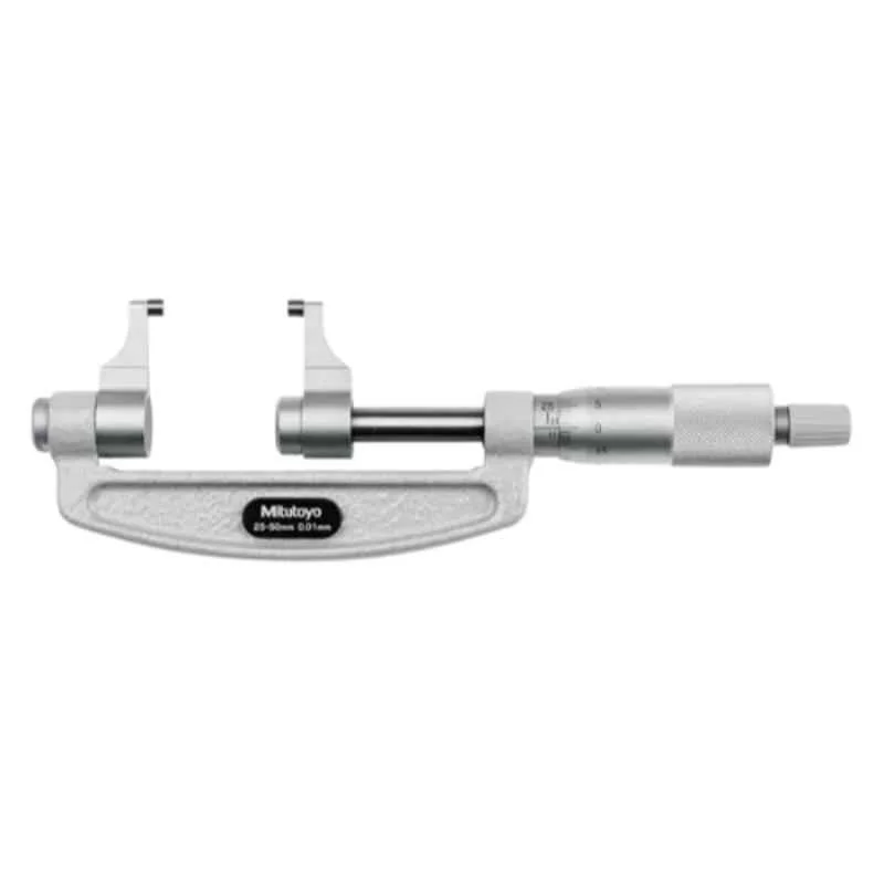 Mitutoyo 25-50mm Caliper Jaw Micrometer, 143-102