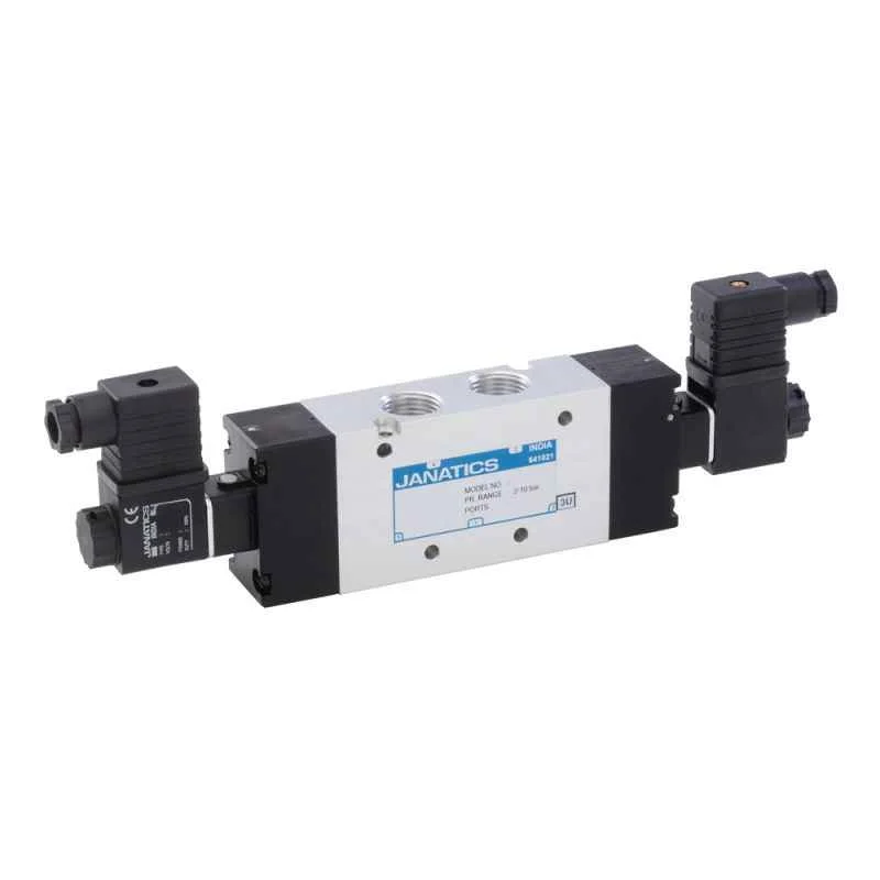 Janatics 5/2 Type G1/2 Double Solenoid Valve, DS257SS63-A