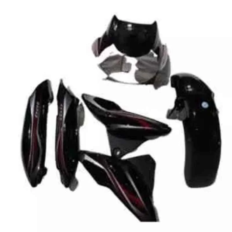 Ultra Red & Black Full Body Kit for Bajaj Discover 100Cc U10, ULT-Y8DZ29