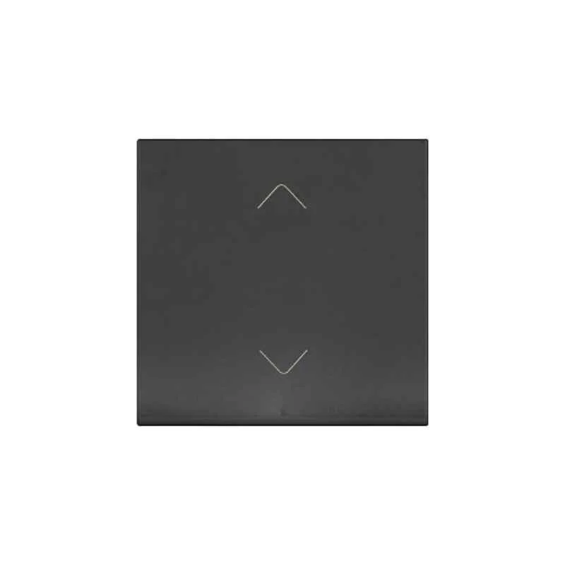 Legrand Lyncus 10A 2 Way 2 Module Chic Grey Electric Switch, 6774 06