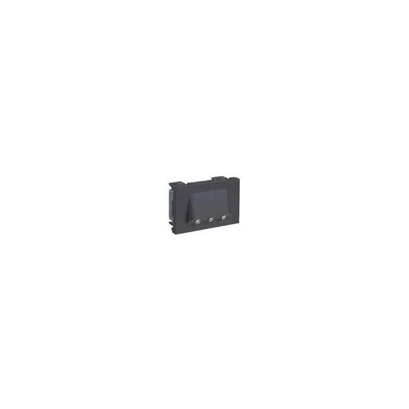 Legrand Arteor 2 Module 230V Square Magnesium Skirting Light With Detector (LED), 5727 26