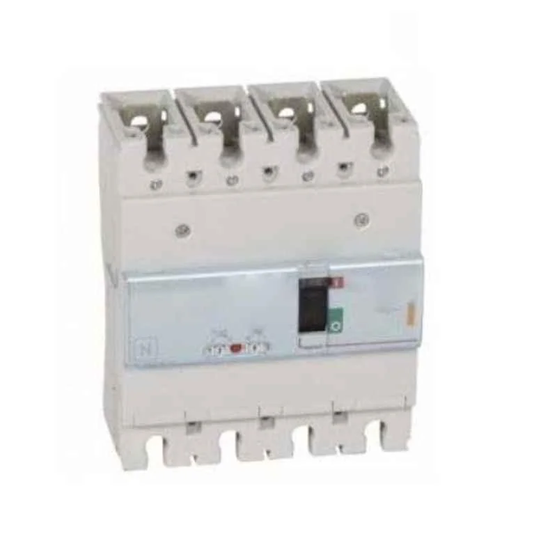 Legrand DPX鲁-250 100A Four Pole MCCB with Thermal Magnetic Protection Unit, 4202 25, Breaking Capacity: 25 kA