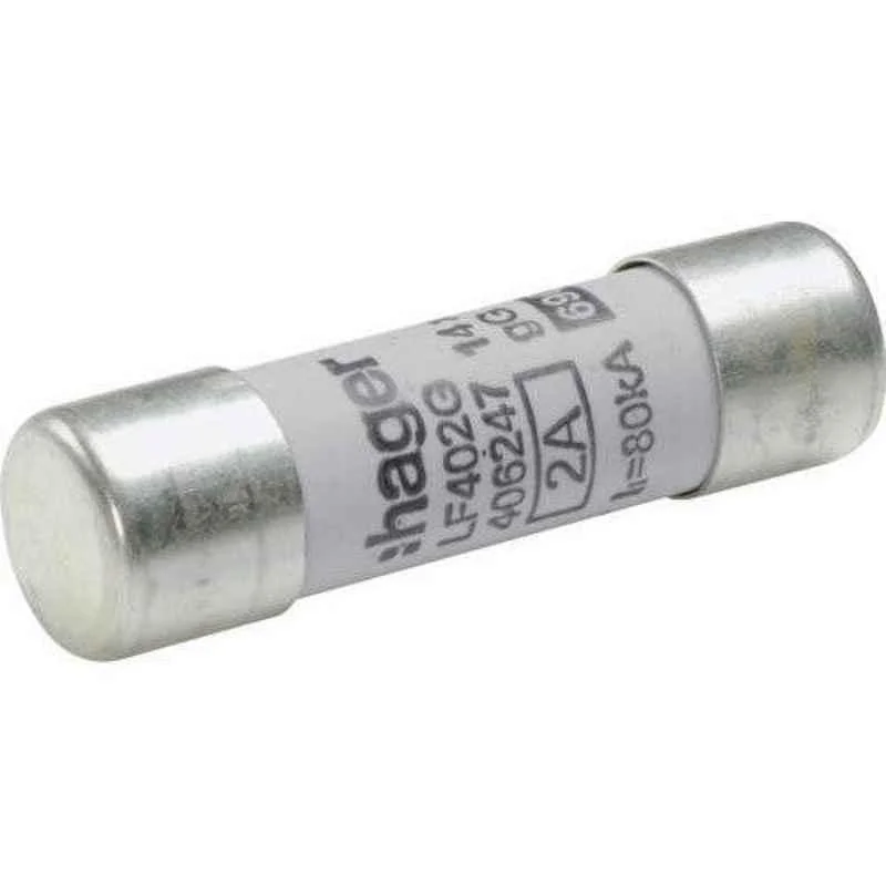 Hager 12A 10x38mm gG Type HRC Cartridge Fuse, LF312G