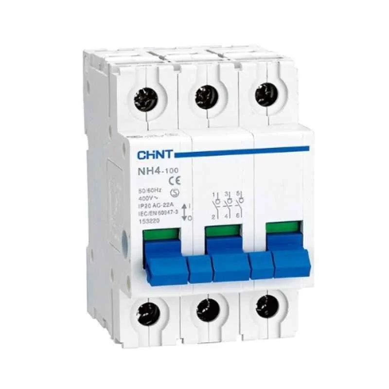 Chint NH4-125 32A 3P Isolator, 398043