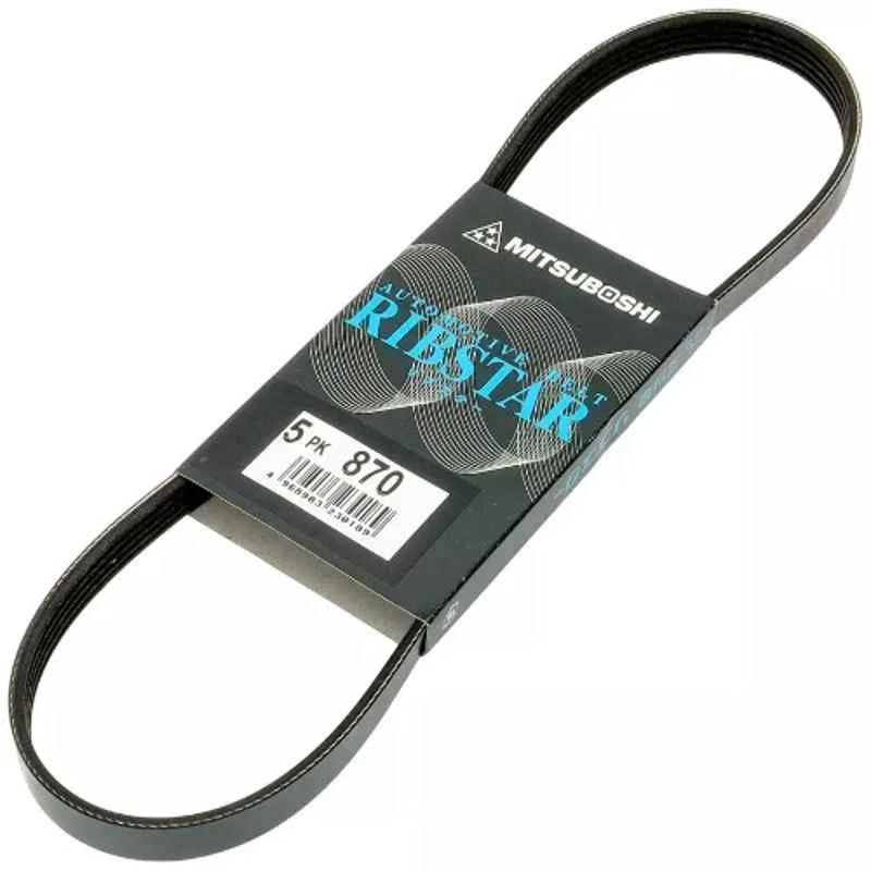 Mitsuboshi Rib Star 870mm 5 Threaded PK-Type Belt, 5PK870
