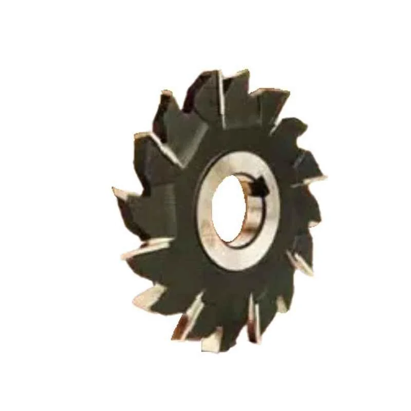 Addison 10x1.3/4 inch HSS Staggered Teeth Type A Side & Face Cutter