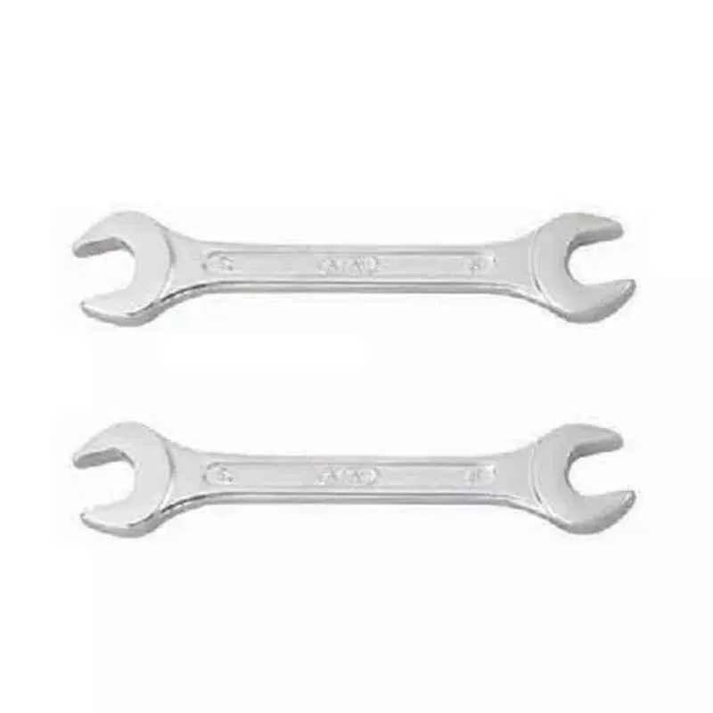 Kendo EBR6000012 25x28mm CrV Chrome Double Open End Spanner