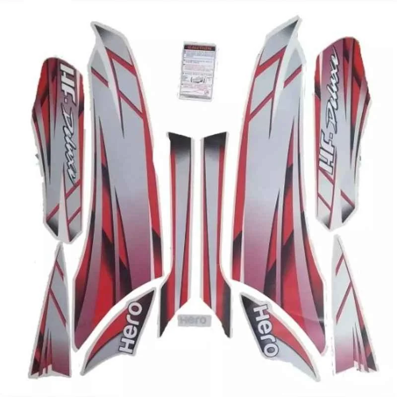 Ultra Sticker & Decal For Hf Deluxe 2016 Black Red