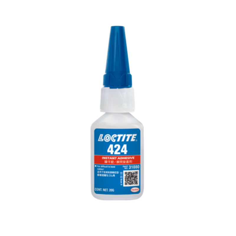 Loctite 424 Instant Adhesive 20g, Low Viscosity, Fast Fixturing, Solvent-Free, 2鈥?0s Cure, Bonds Metal, Plastic, Rubber