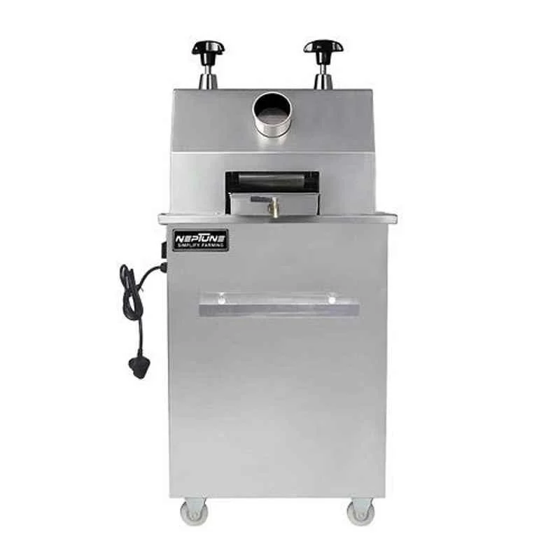 Neptune 1500W Stainless Steel Electric Sugar Cane Juice Machine with Electric Motor