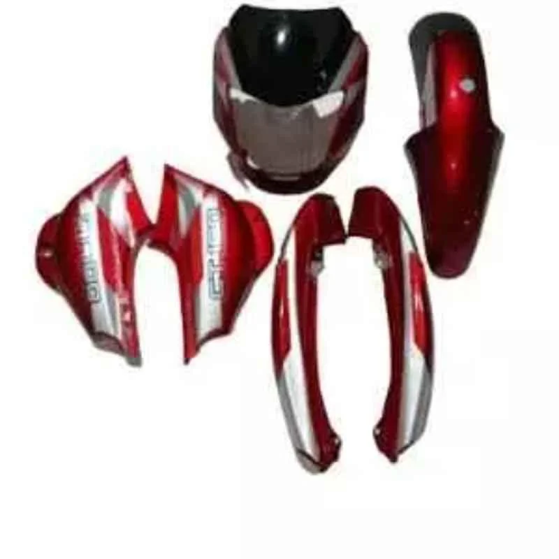 Ultra Red Full Body Kit for Bajaj Ct 100 U32, ULT-ZVWUU1
