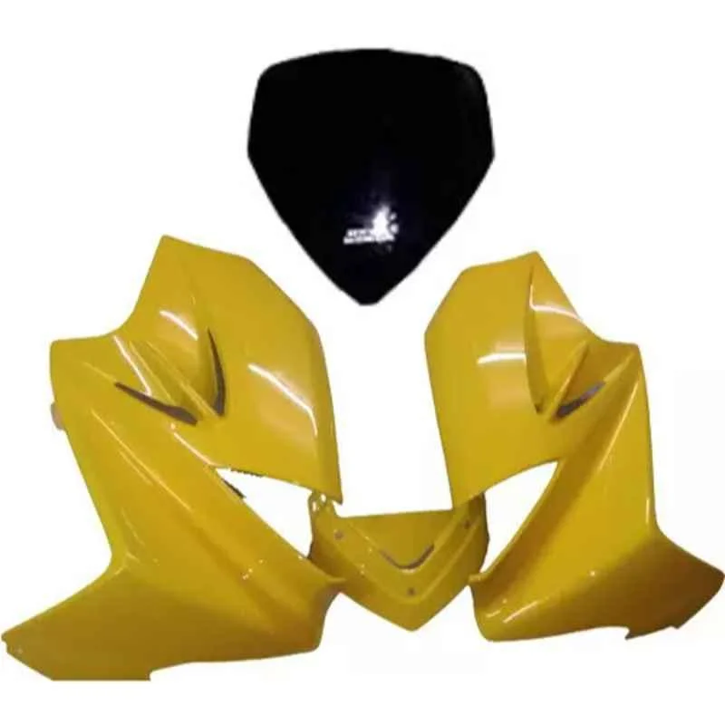 Ultra Headlight Visor for Karizma Yellow Uf182C, ULT-UQKJRR