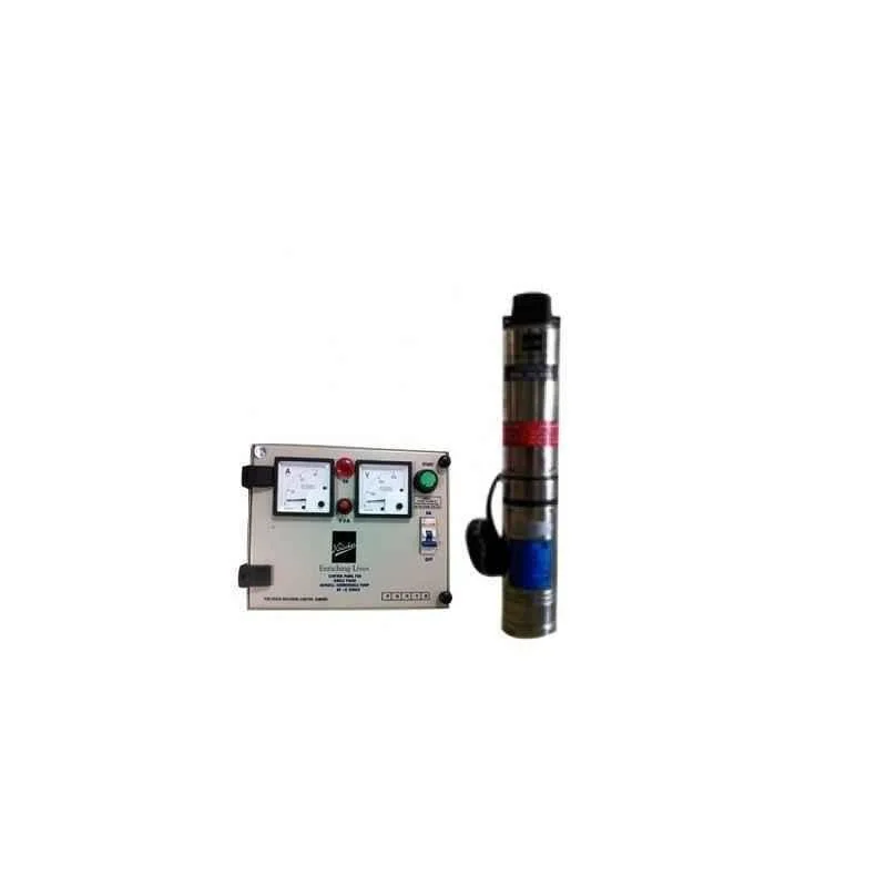 Kirloskar KP4 Jalraaj-0713S 1.5HP Submersible Pump with Control Panel, Total Head: 275 ft