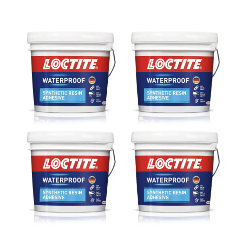 Loctite 10kg Waterproof Synthetic Resin Wood Glue (Pack of 4)