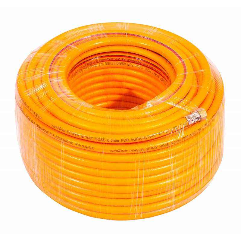 Neptune 8.5mm 5 Layers PVC High Pressure Water Spraying Pipe, Length: 50m