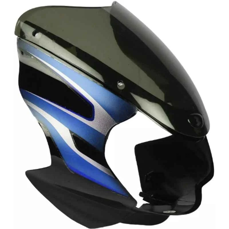 Ultra Visor for Discover 125 Om Black Blue, ULT-4AHYU2