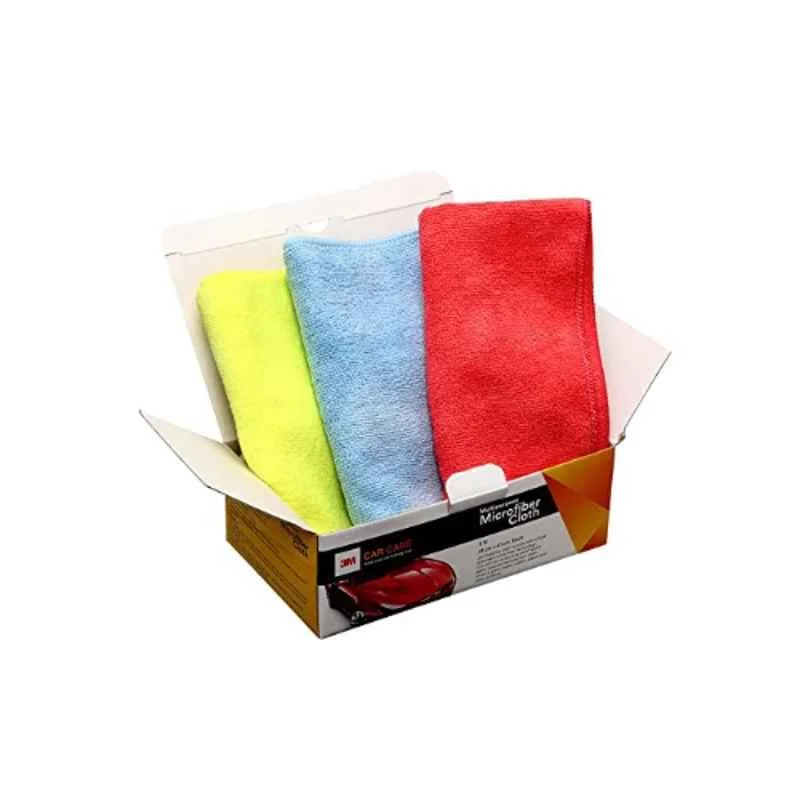 3M Microfiber Auto Clean Multi Cloth (Pack of 3), IS260100497