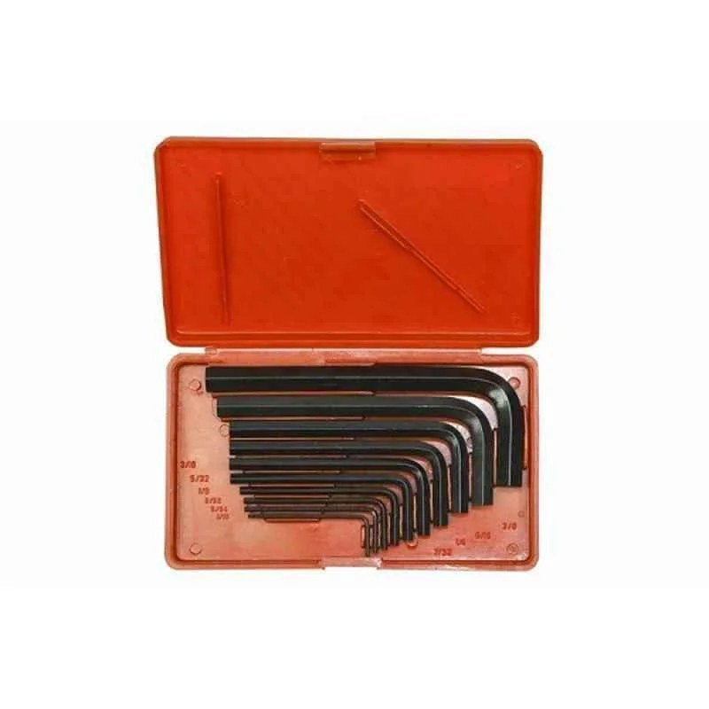 Taparia 10 Pcs Black Finish Allen Key Set in Box Packing, KI 10 V (Pack of 5)