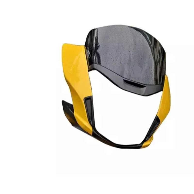 Ultra Headlight Visor for Motocorp Passion Pro Yellow Uf184D, ULT-EAN8XV
