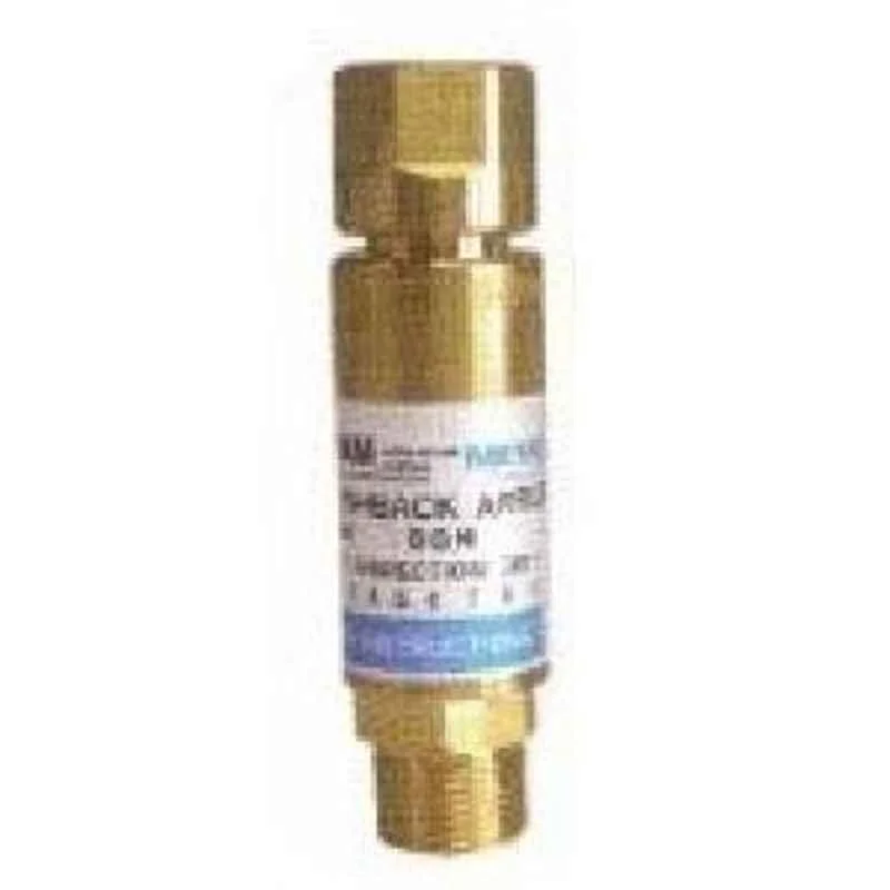 Messer MS0463387 Connection: G 3/8 inch RH Flashback Arrestor DGN Oxygen Regulator Mount