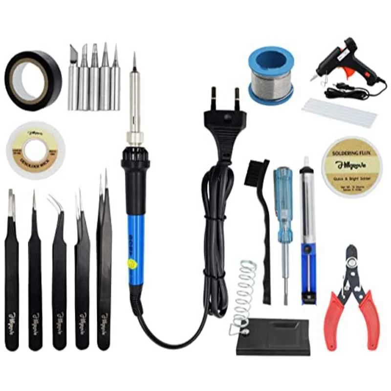 Hillgrove 13 in 1 Electronic Professional Mobile Soldering & Desoldering Equipment Tool Kit, HG0119