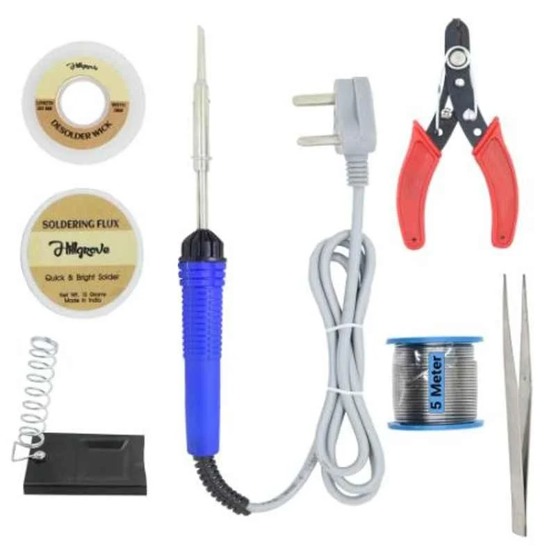 Hillgrove 7 in 1 Mobile Soldering Electronic Iron Kit, HG0053