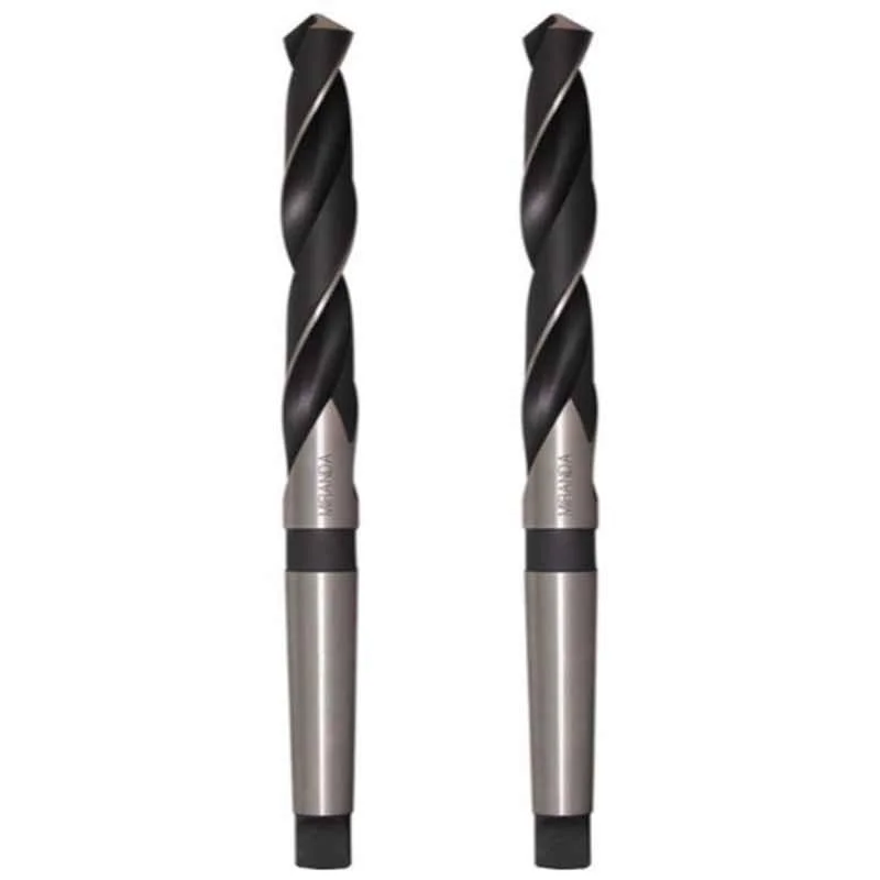 Addison 10.5mm M2 Type N Long Series HSS Taper Shank Twist Drill