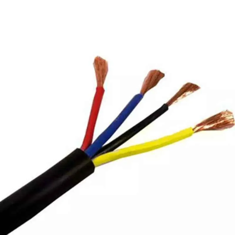Polycab 4 Sqmm 4 Core Heavy Duty FRLS Industrial Cable, Length: 100 m
