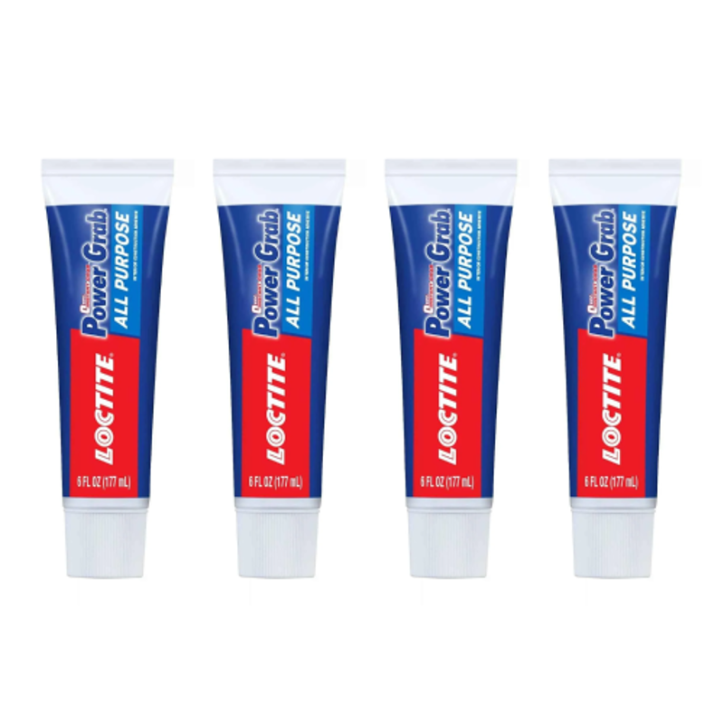 Loctite 177ml Power Grab All Purpose Construction Adhesive (Pack of 4)