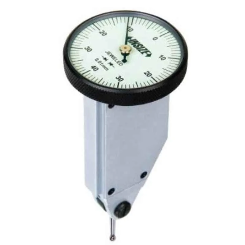 Insize 0-0.8mm 0.01mm Back Plunger Dial Test Indicator, 2398-08 (Pack of 2)
