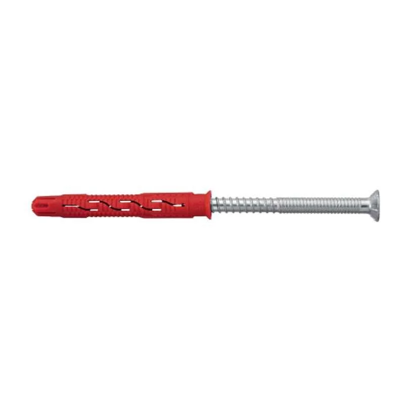 Hilti HRD-CR2 10x80mm Plastic Frame Anchor with Counter Sunk Head, 423893 (Pack of 50)