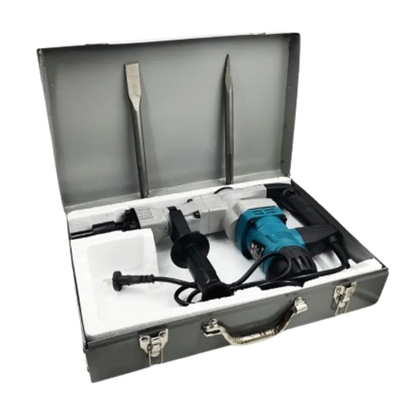 Hillgrove 18mm 2000W Demolition Hammer with 2 Pcs Bits, HGCM1058M1