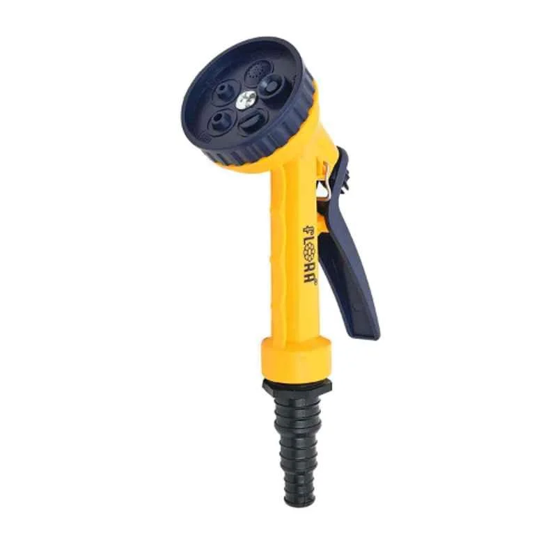 Hillgrove HGCM189M1 High Pressure Brass Water Hose Nozzle Spray Gun with 5-in-1 Pattern, HGCM402