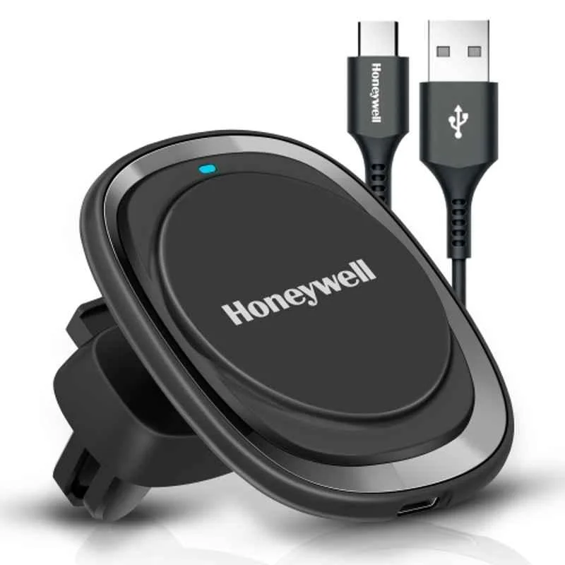 Honeywell Zest MagSafe 15W Black Wireless Phone Mount Car Charger, HC000056/CHG/BLK/MS/15W