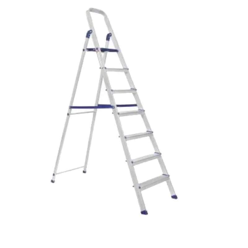 Champion 150kg Blue 7 Steps Carbon & Aluminium Ladder with Platform