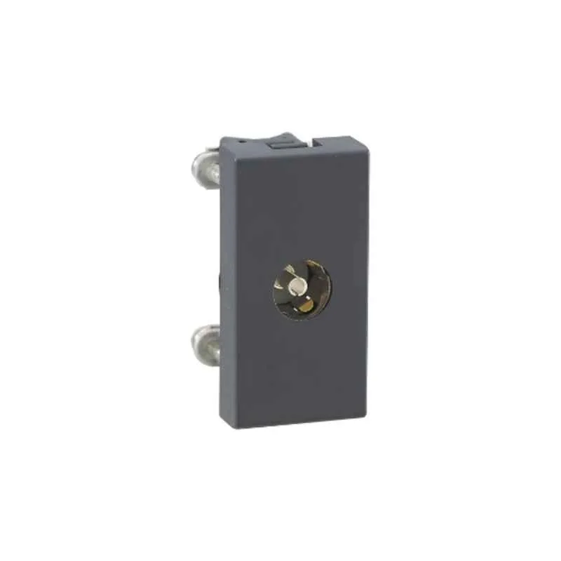 Legrand Lyncus 9.52mm 0-860MHz Chic Grey TV Co-Axial Socket, 677460