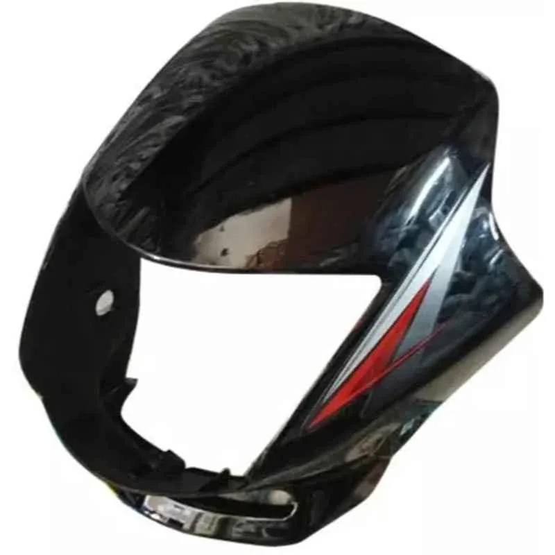 Ultra Headlight Visor for Shine Black & Red Uf151A, ULT-189EDV