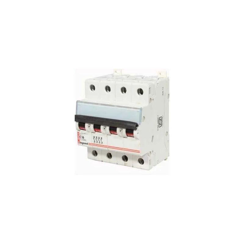 Legrand DX鲁 0.5A C-Curve Three Pole & Neutral MCB, 4086 65, Breaking Capacity: 10 kA