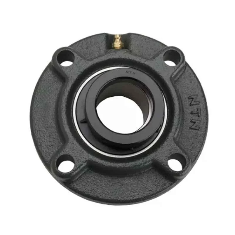 NTN 60x195x77.8mm 4-Bolt Round Flanged Unit UELFC212D1W3