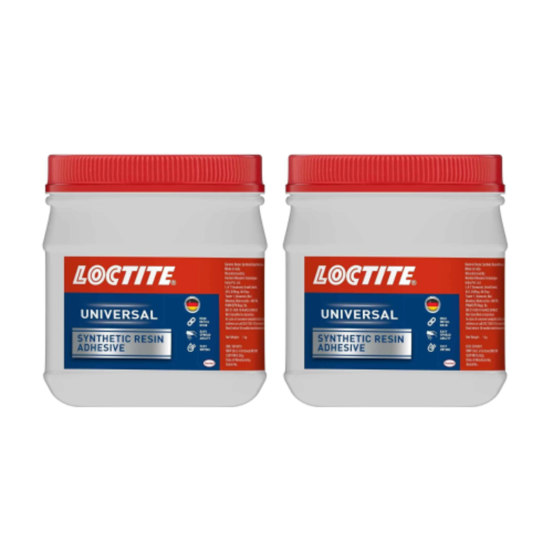 Loctite 1kg Universal Synthetic Resin Wood Glue (Pack of 2)