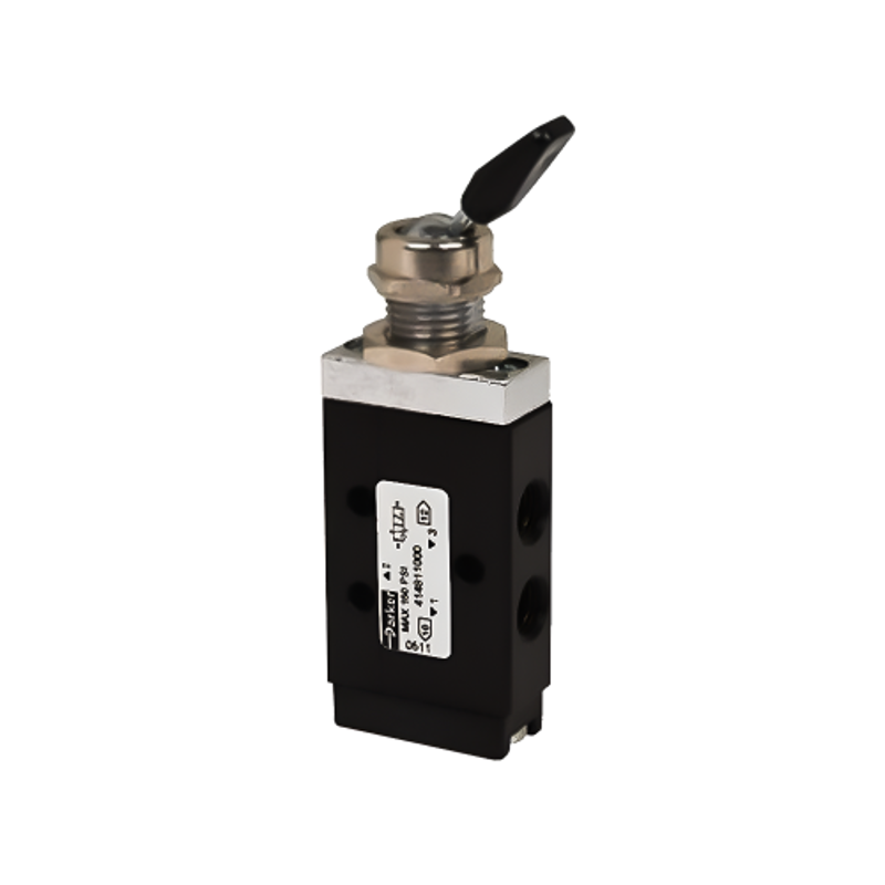 Techno 1/4 inch 3/2 Lock Down Valve, MSV96322LD