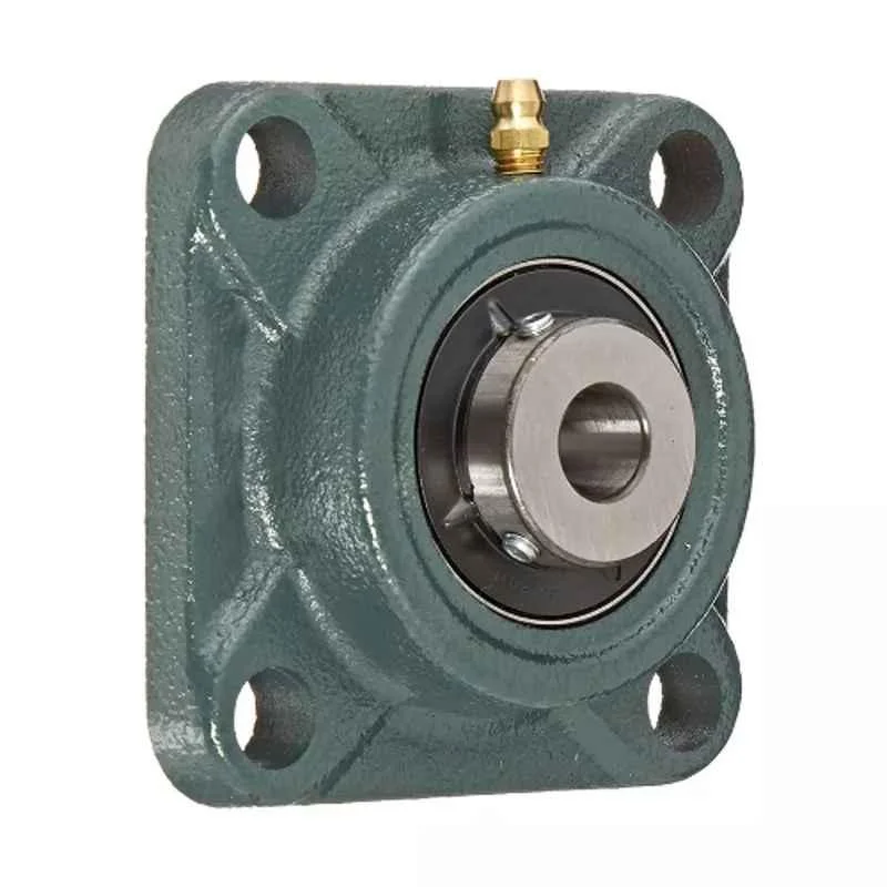 NTN 45x165x55mm Cast Iron 4-Bolt Square Flanged Unit C-UKFC210D1