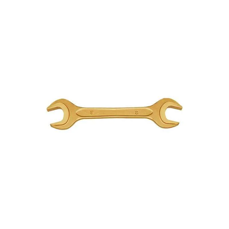 Taparia 1/2x9/16 inch BE-CU Non Sparking Double Open End Spanner, 147-1012
