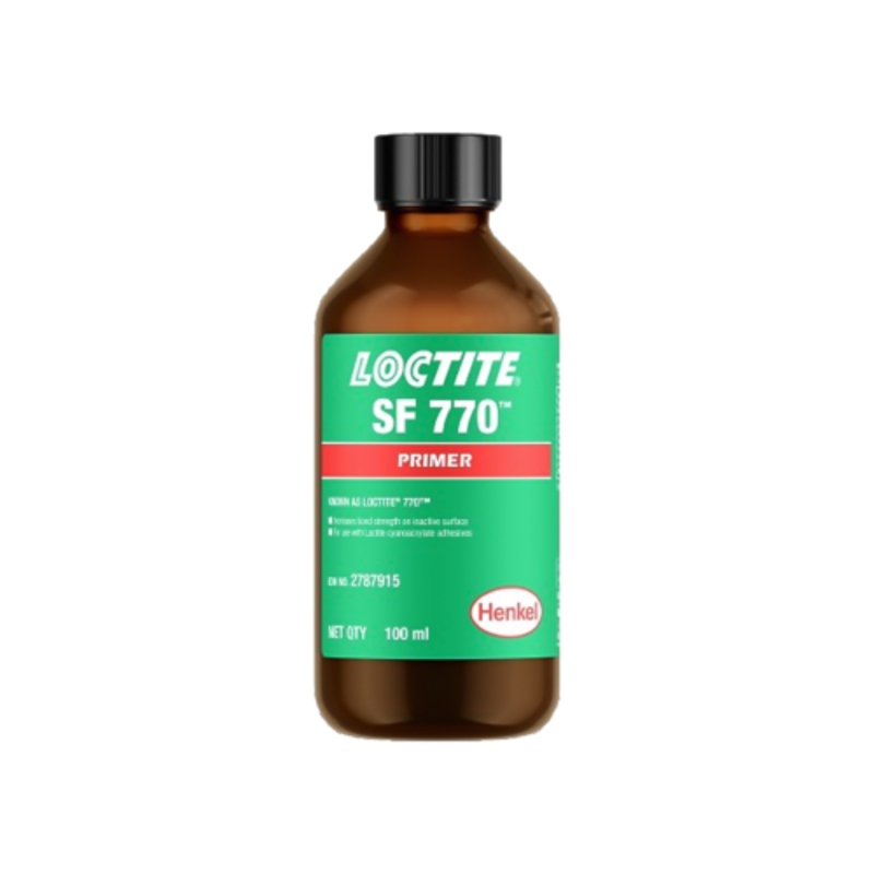 Loctite SF 770 Primer 100ml, Surface Prep for Polypropylene, Polyethylene, PTFE, Bonds Low-Energy Plastics with Instant Adhesives, UV Fluorescent