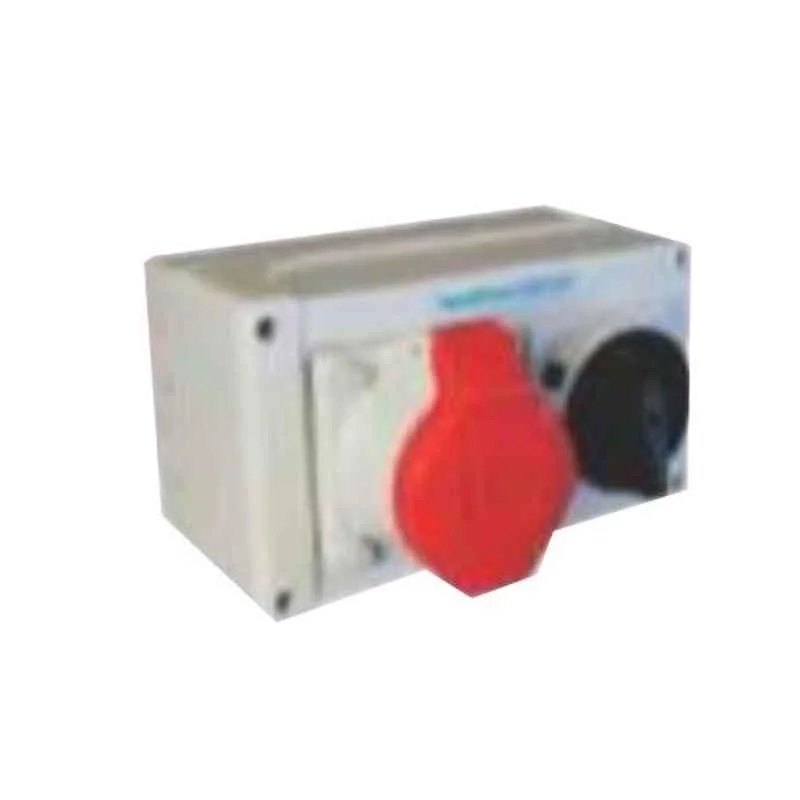 Hensel 16/20A 3P+E IP44 Switched Wall socket, 6000701
