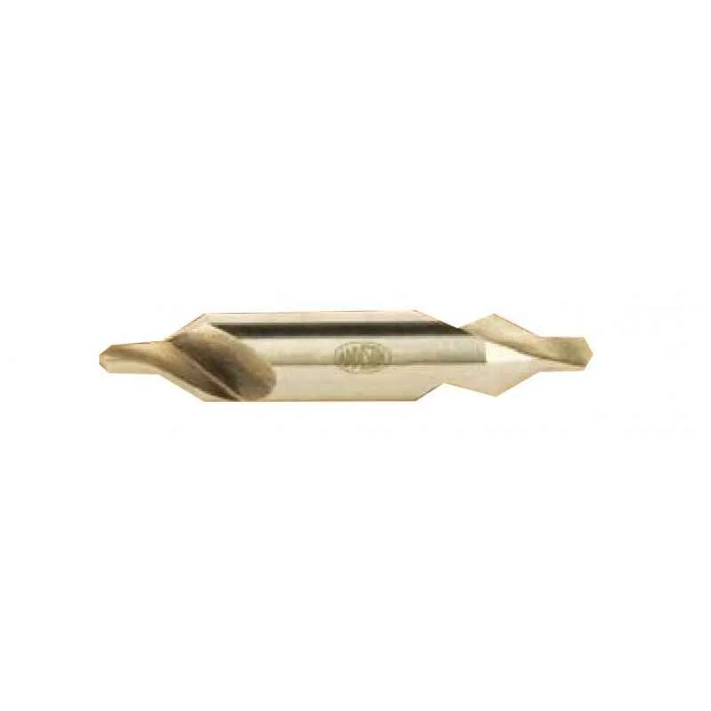 Addison 10mm M35 R-Type HSS Centre Drill with Tin Coated, Pilot Diameter: 4 mm