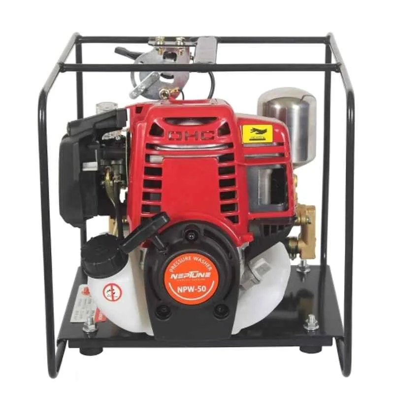 Neptune 1HP Simplify Farming Portable Power Sprayer 4 Stroke Engine Technology Brass Pressure Pump with Double Discharge Outlet, NPW-50